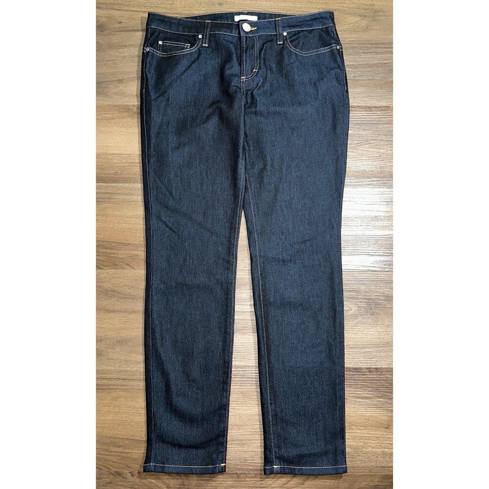 Authentic Versace Collection Y2K Glam Capri Jeans Size 30 Rhinestone 2010s